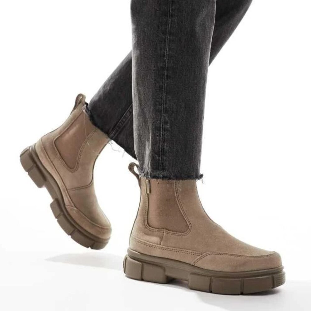 NEW Sorel Explorer STRT Chelsea Boots- Waterproof, Leather For Women 1125 6s3